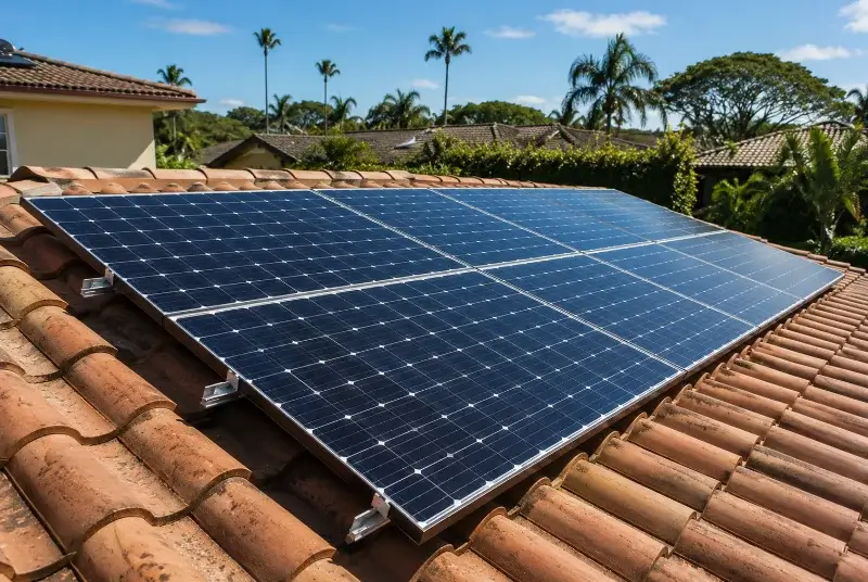 Installation de panneaux solaires à Val de Chaise